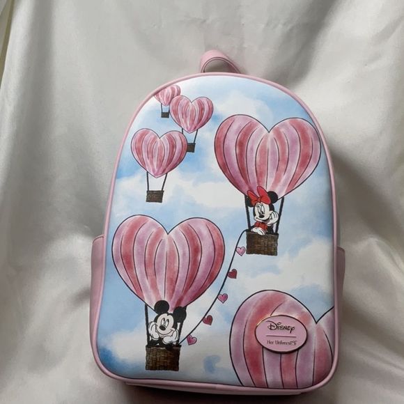 Loungefly Handbags - Loungefly Mickey and Minnie backpack
